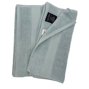 Lauren Ralph Lauren Set of 2 hand towels Aqua Blue NWT